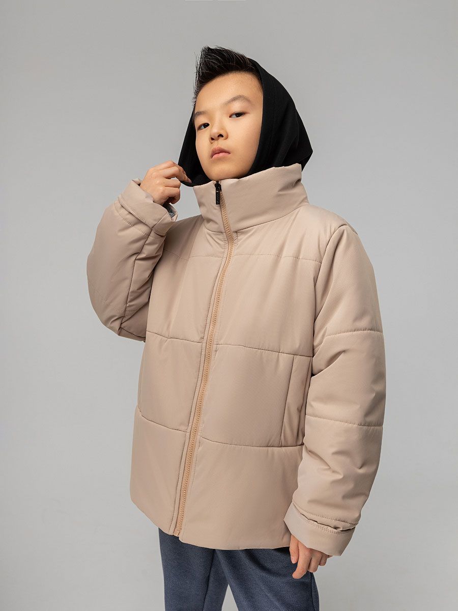 Куртка с воротником стойкой - фото 4