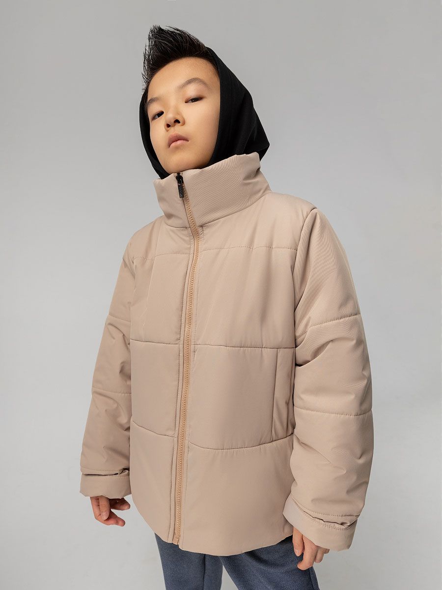 Куртка с воротником стойкой - фото 6