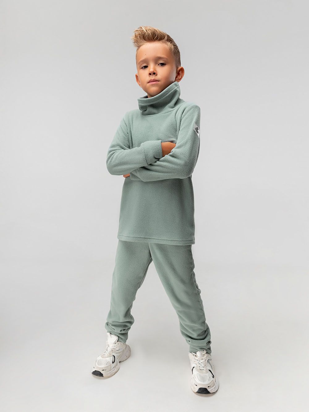 Костюм флисовый с воротником стойкой - фото 3