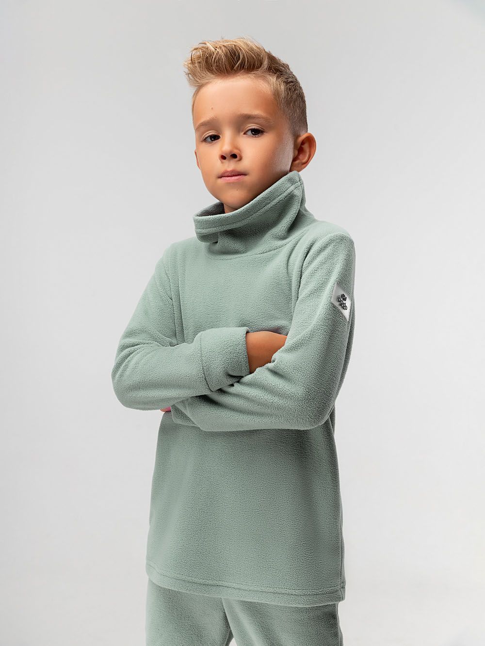 Костюм флисовый с воротником стойкой - фото 4