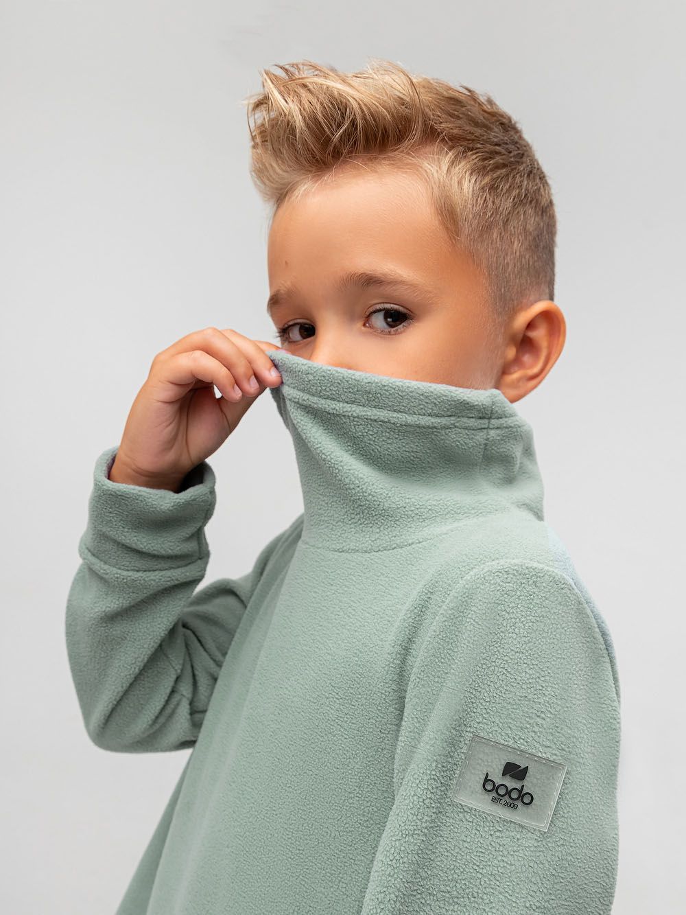 Костюм флисовый с воротником стойкой - фото 7