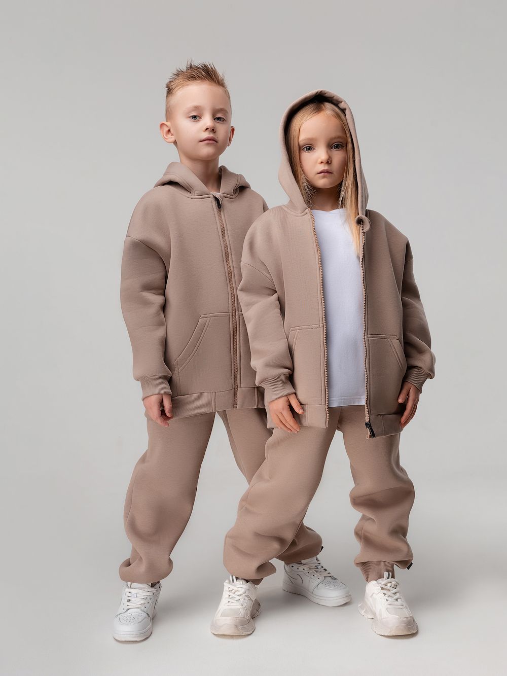 Костюм оверсайз с начёсом - фото 1