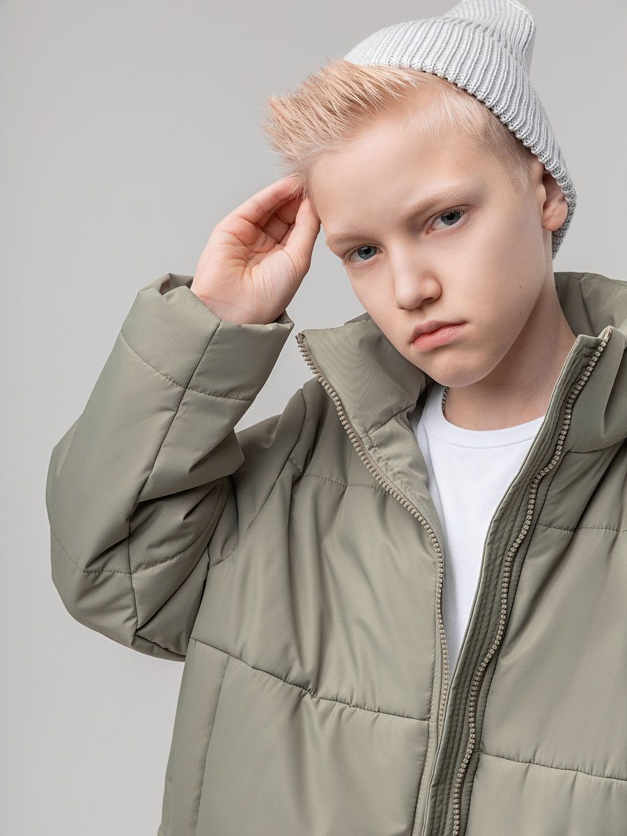 Куртка с воротником стойкой - фото 7