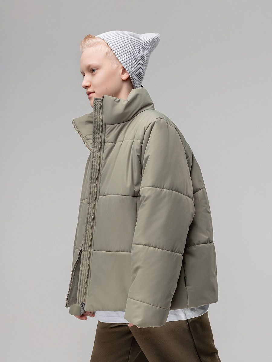 Куртка с воротником стойкой - фото 1