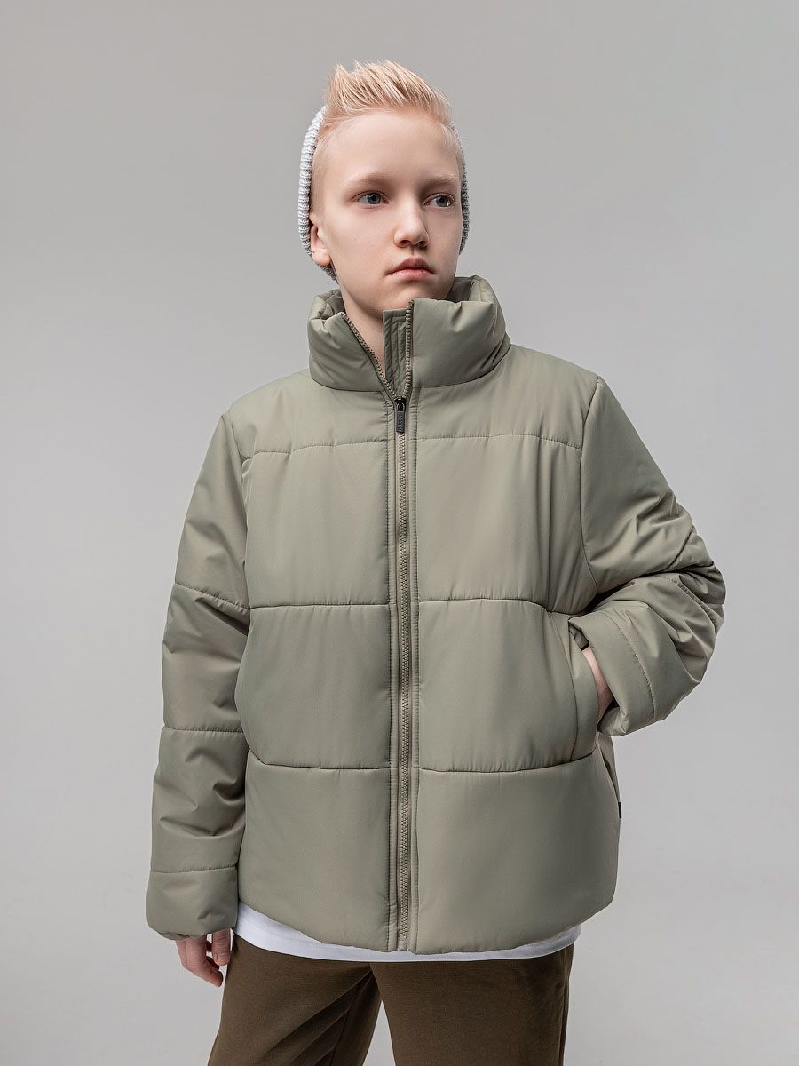 Куртка с воротником стойкой - фото 8