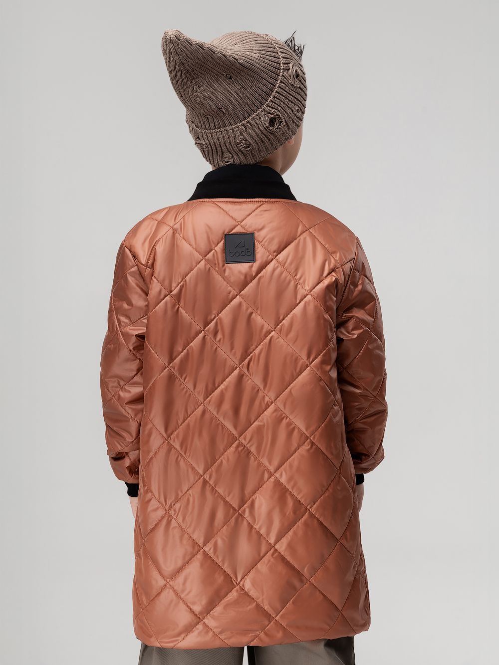 Стеганный бомбер - фото 7