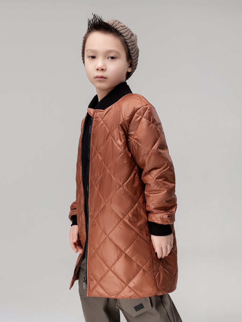 Стеганный бомбер - фото 5