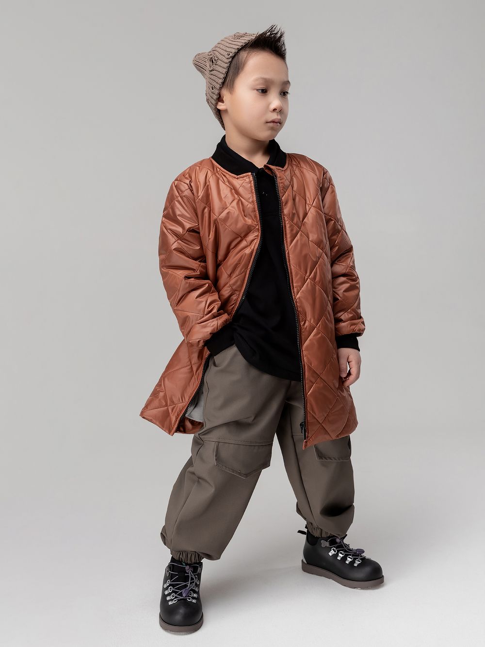 Стеганный бомбер - фото 1