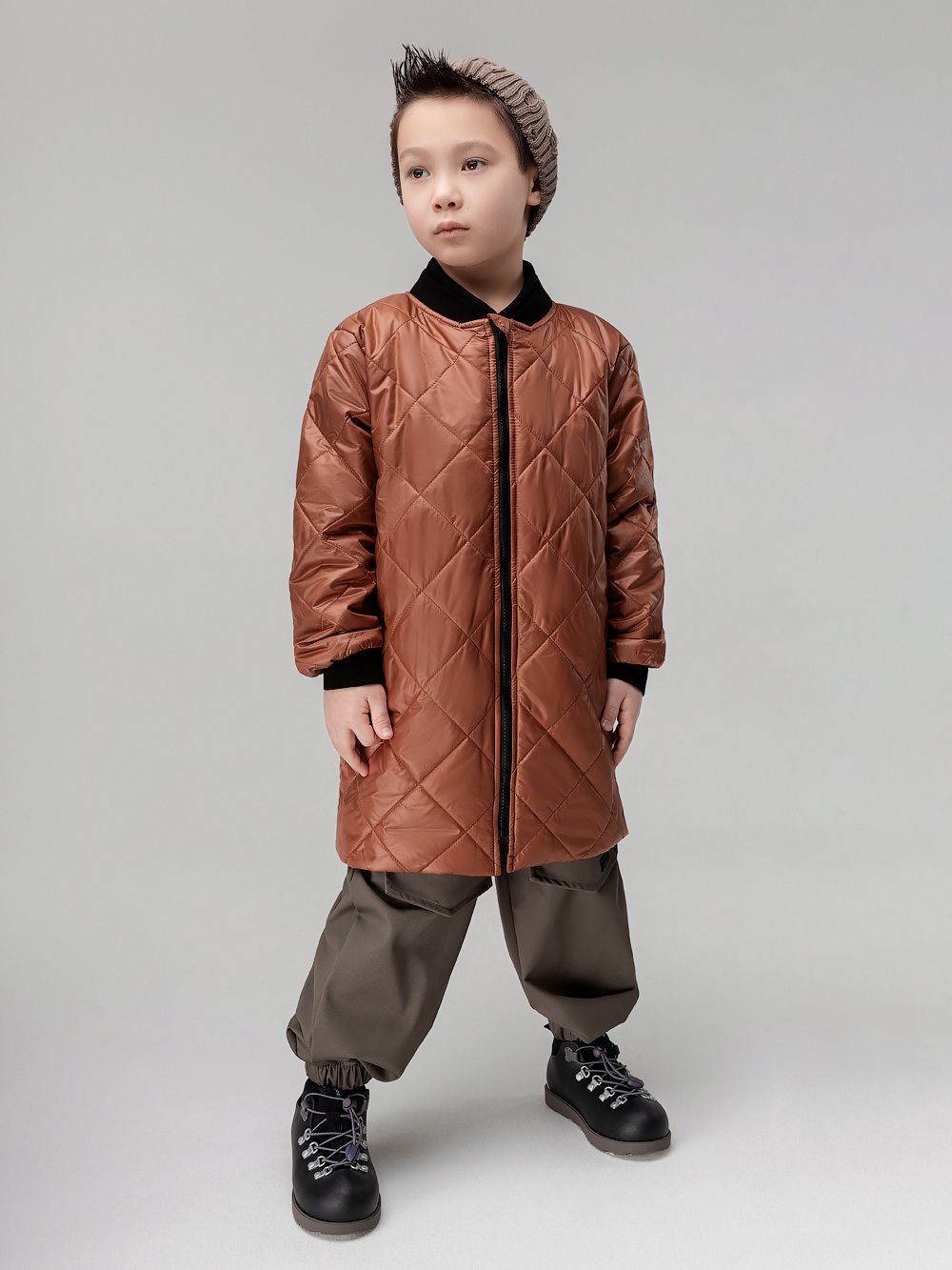 Стеганный бомбер - фото 4