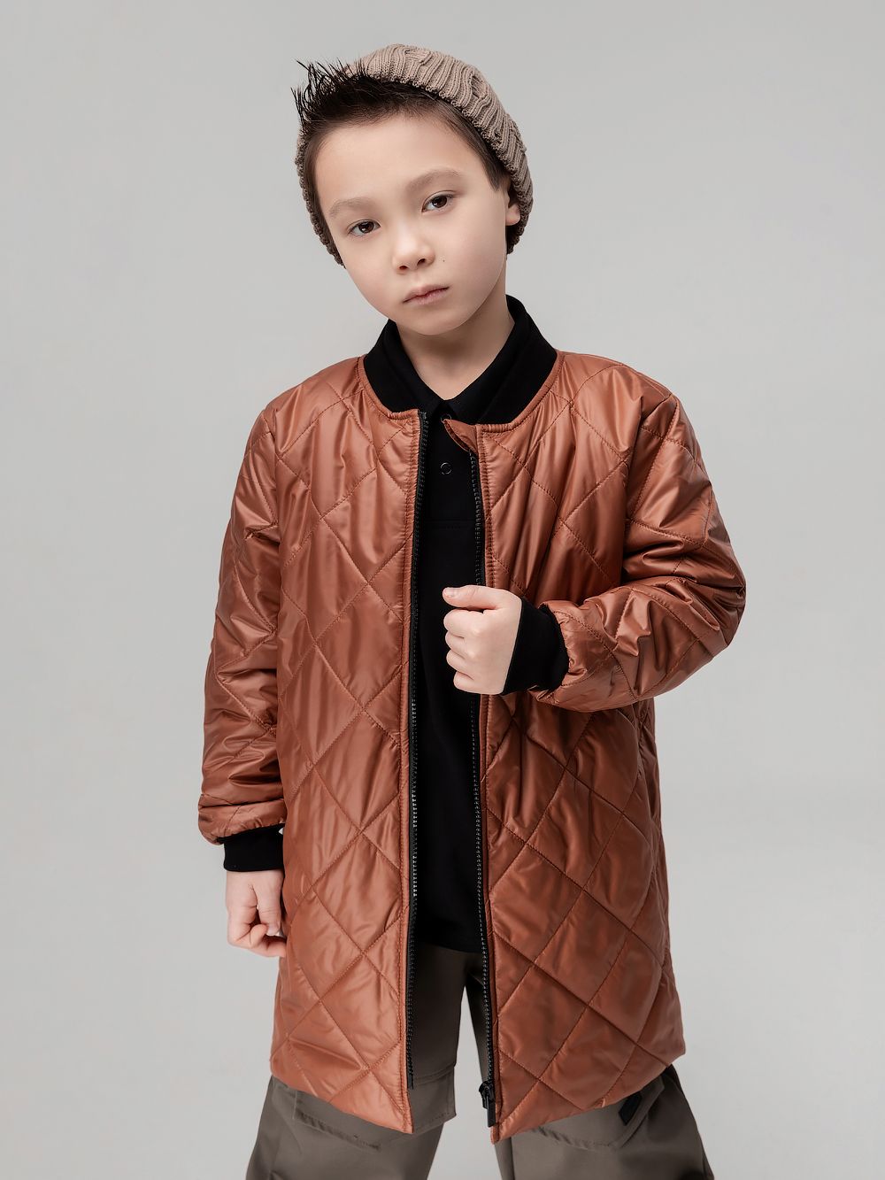 Стеганный бомбер - фото 2