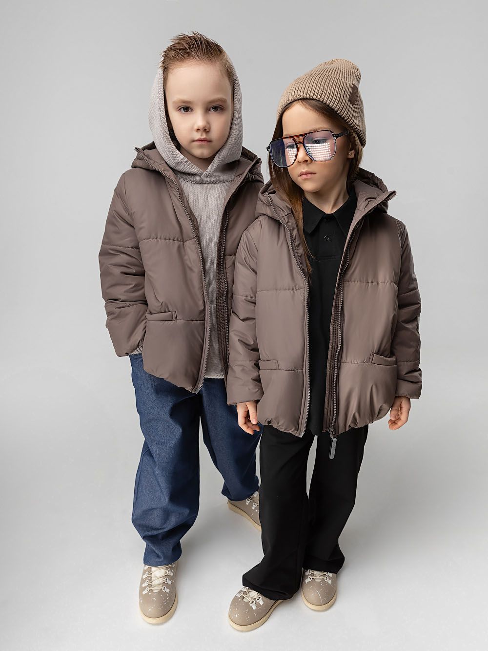 Куртка утепленная дутая - фото 4