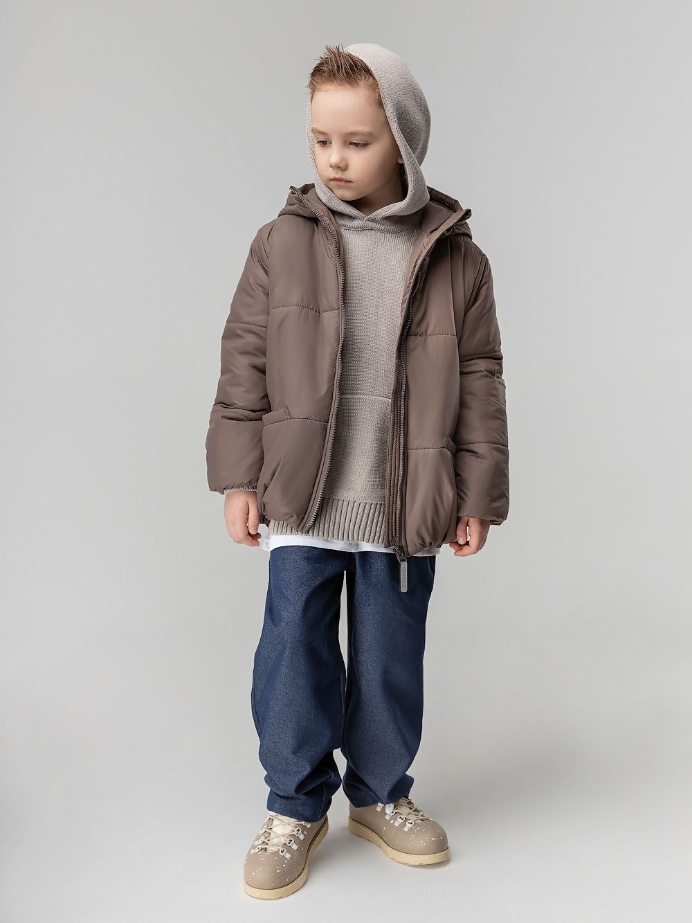 Куртка утепленная дутая - фото 7