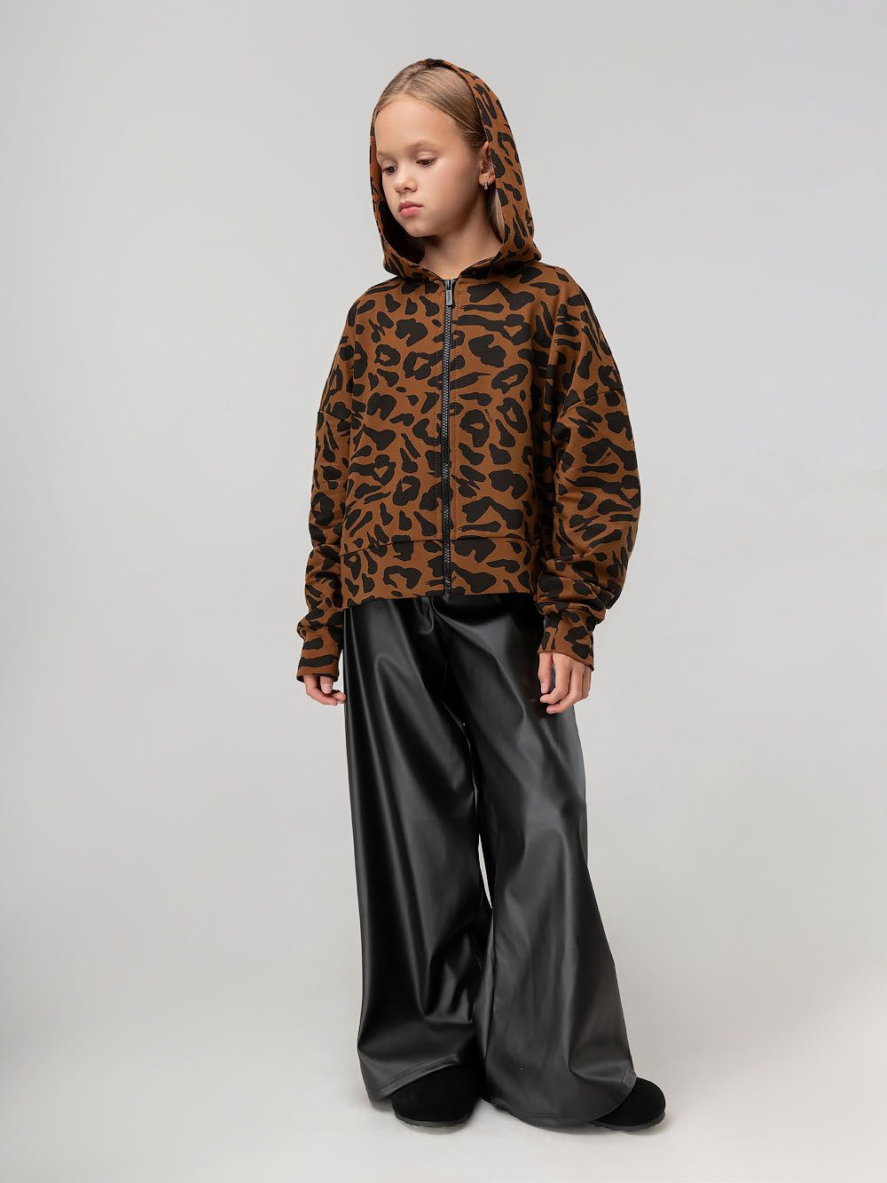 Укороченная толстовка Лео - фото 8