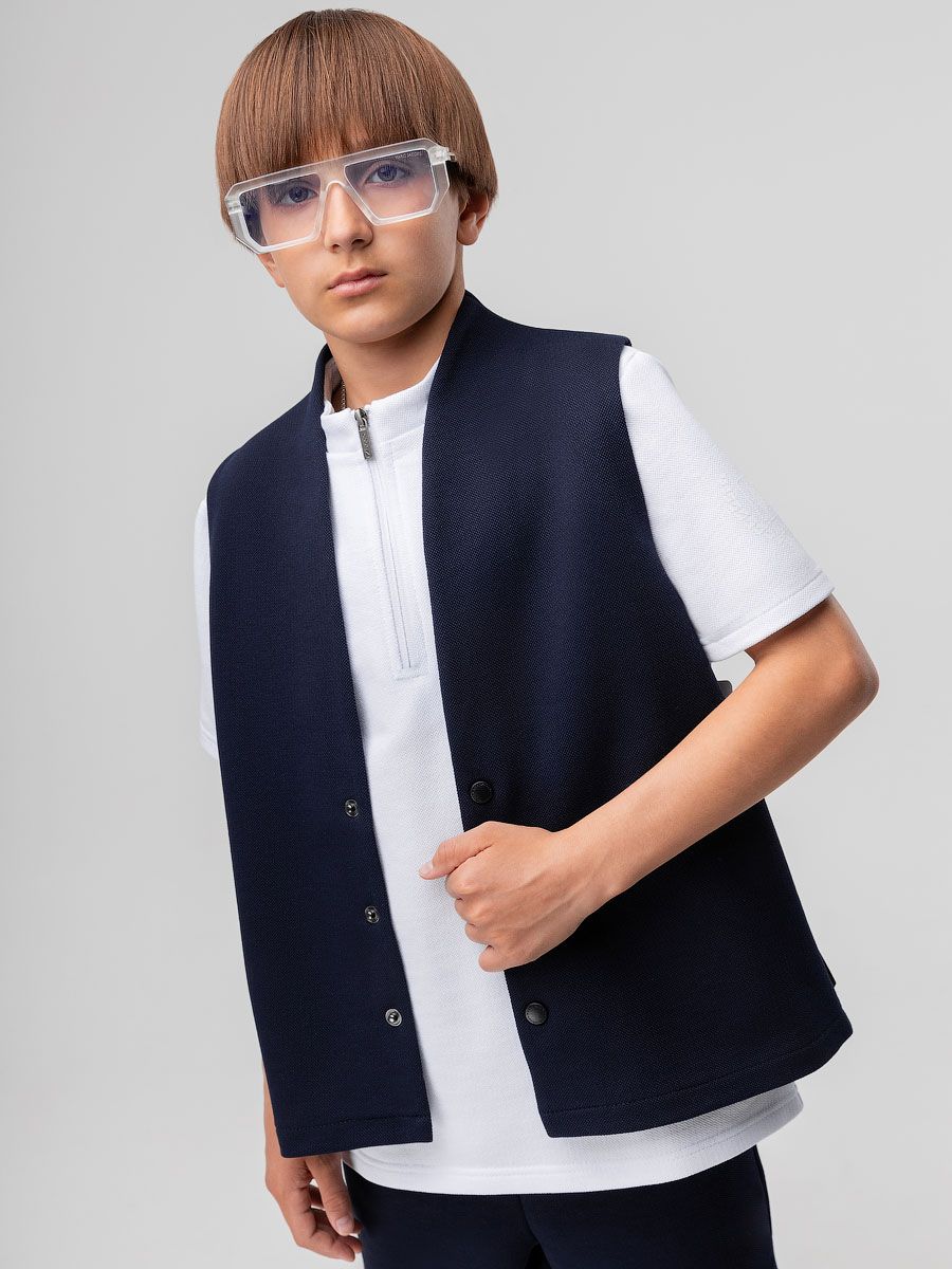 Жилет ПИКЕ со стойкой - фото 1
