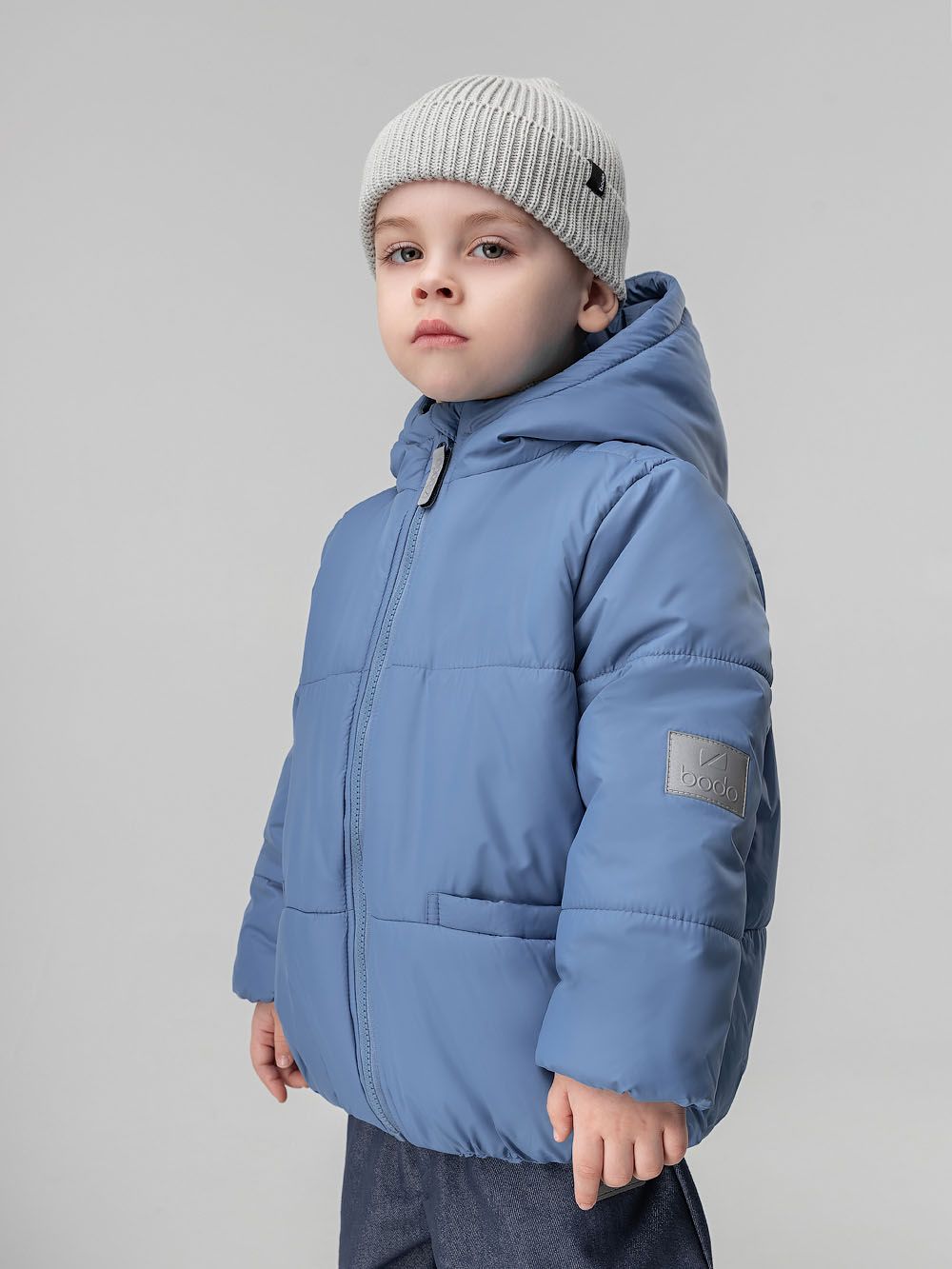 Куртка утепленная дутая - фото 7