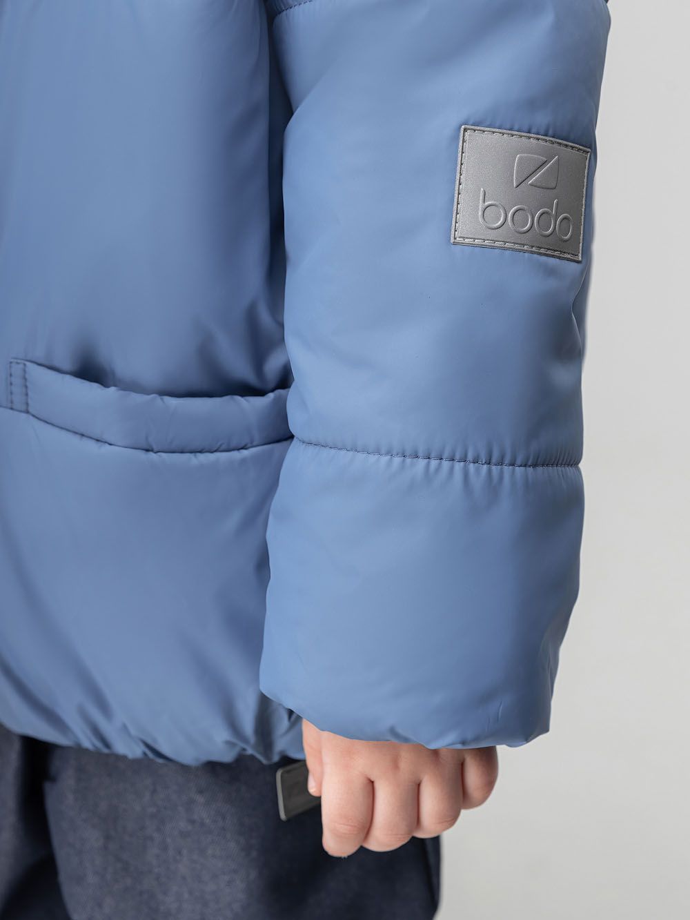 Куртка утепленная дутая - фото 9