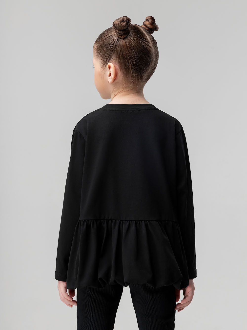 Лонгслив с баской - фото 5