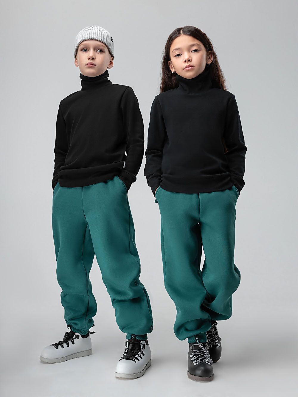 Брюки с начёсом - фото 1