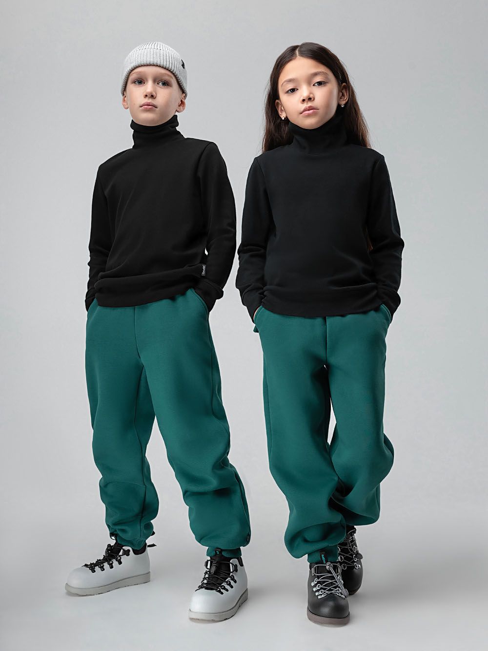 Брюки с начёсом - фото 1