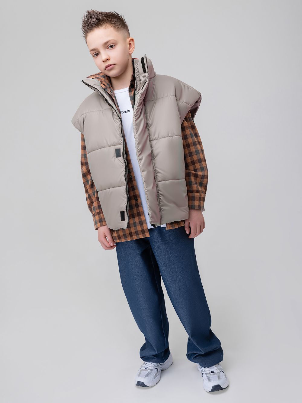 Жилет утеплённый с утяжкой - фото 5