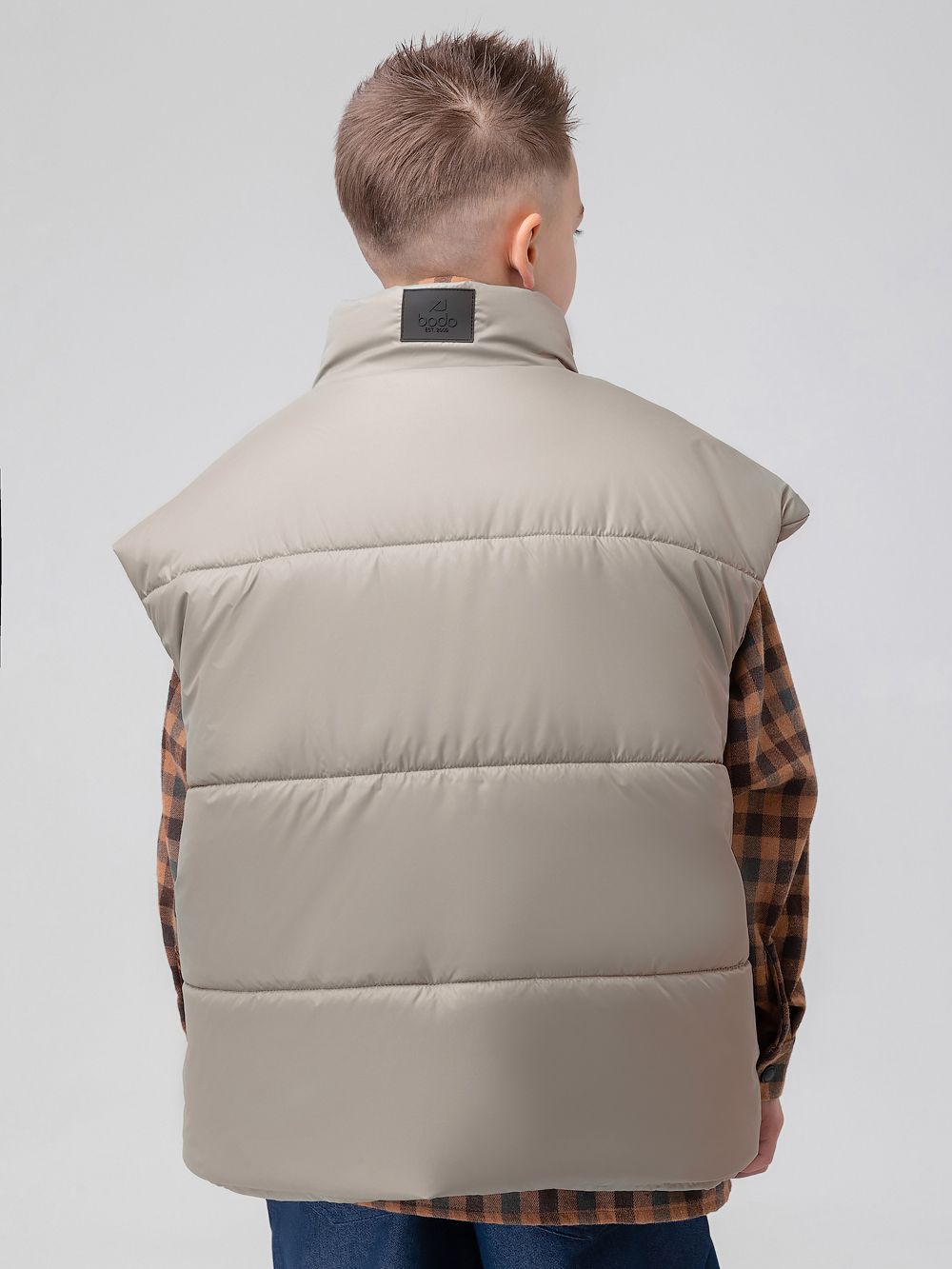 Жилет утеплённый с утяжкой - фото 7