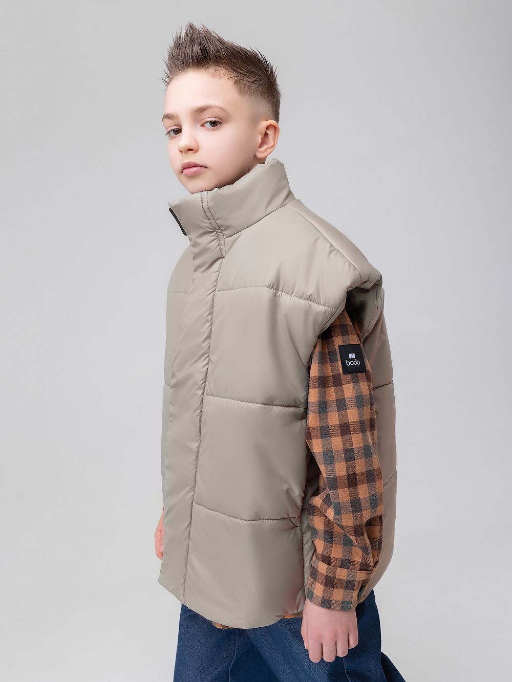 Жилет утеплённый с утяжкой - фото 13