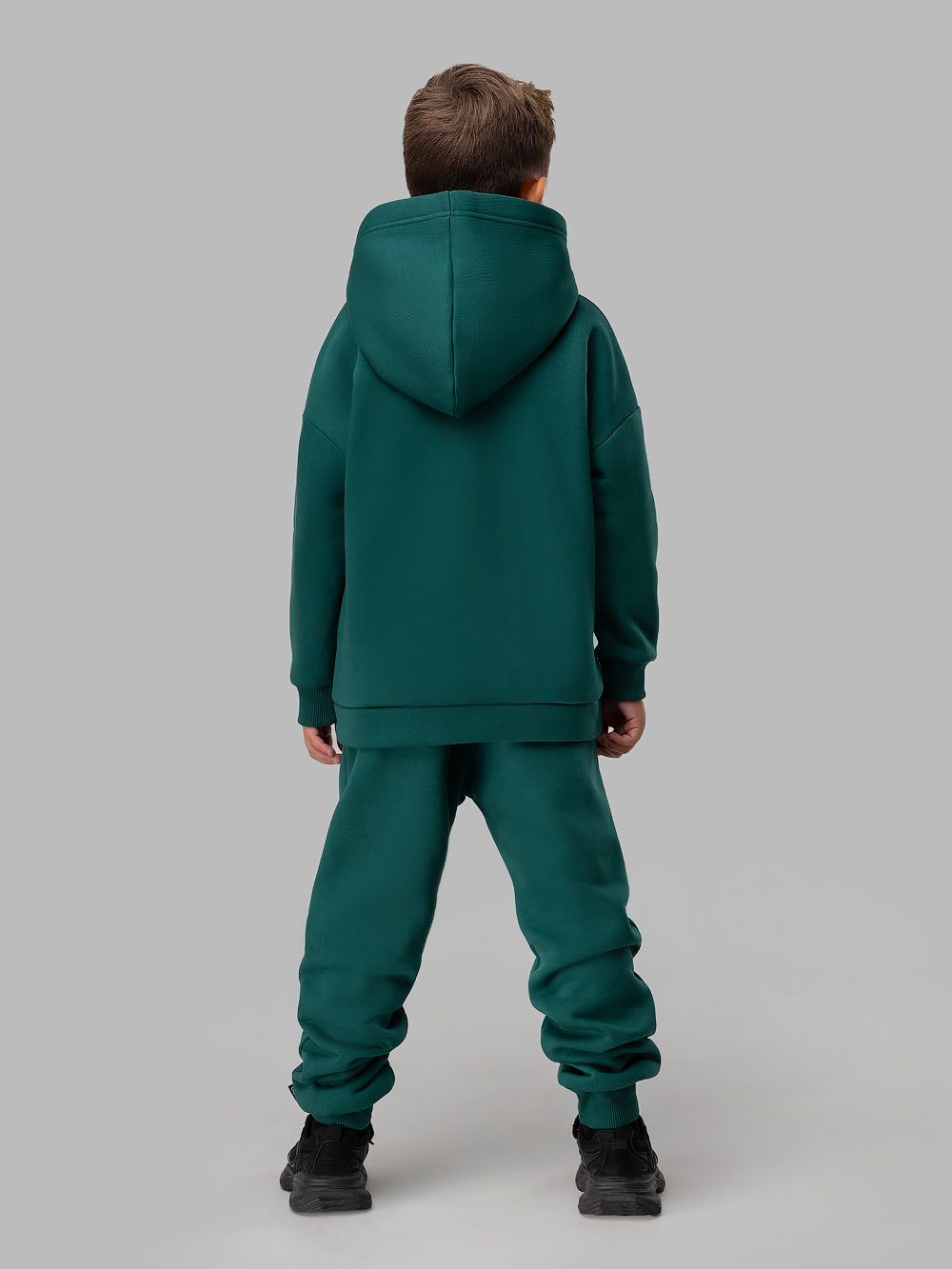 Костюм с капюшоном утепленный - фото 7