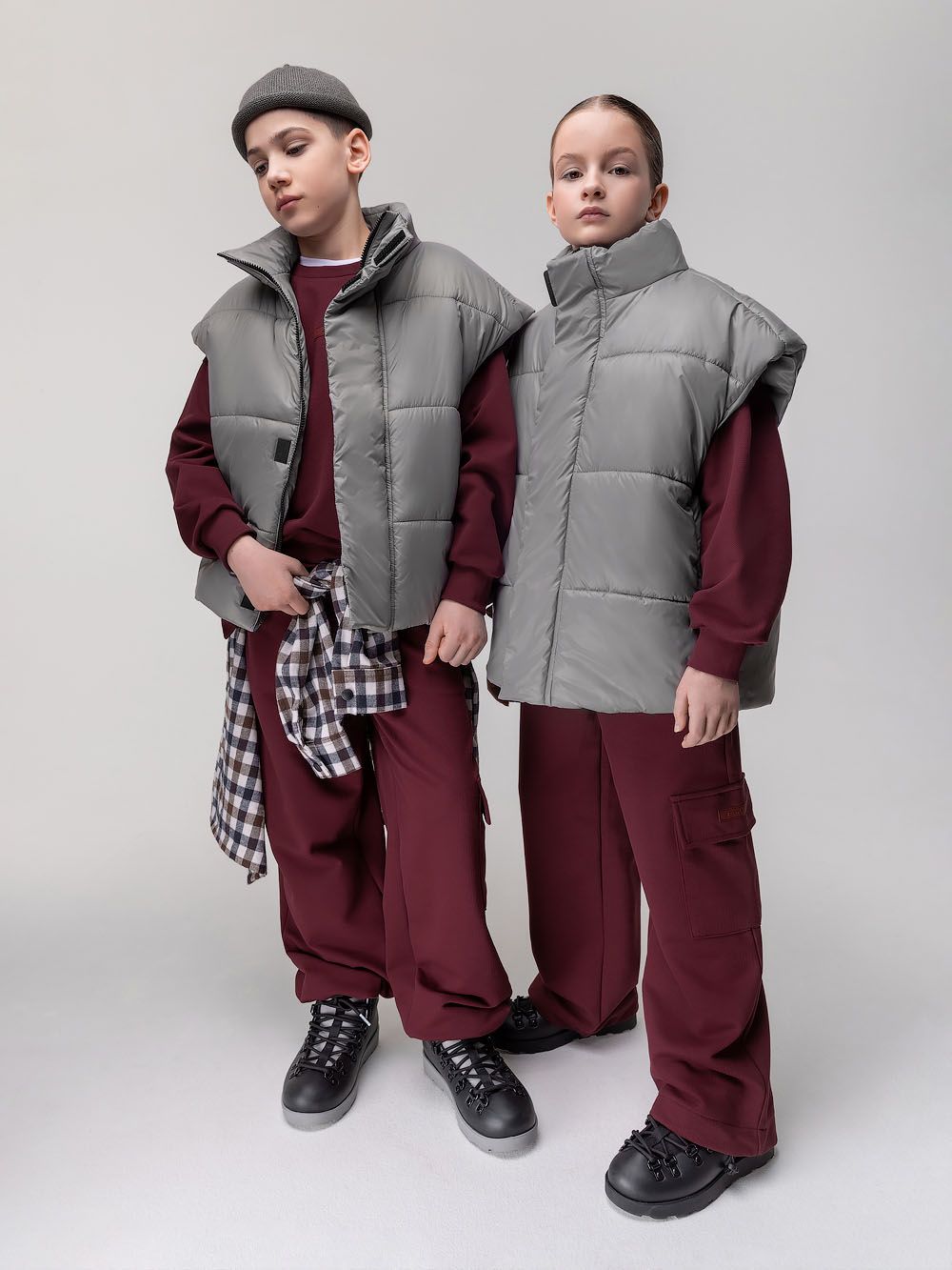 Жилет утеплённый с утяжкой - фото 4