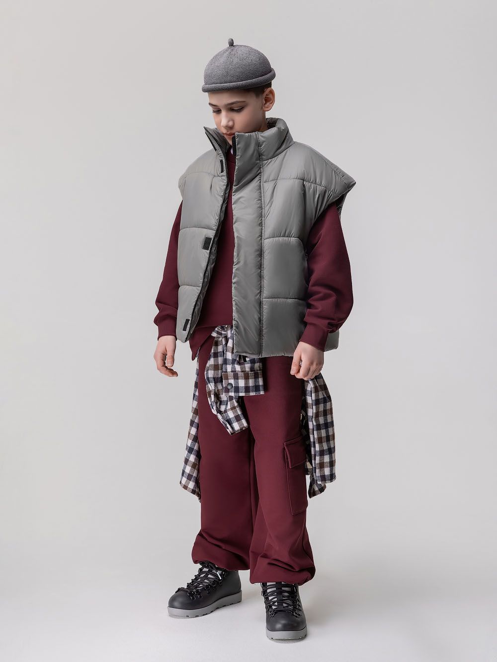 Жилет утеплённый с утяжкой - фото 5