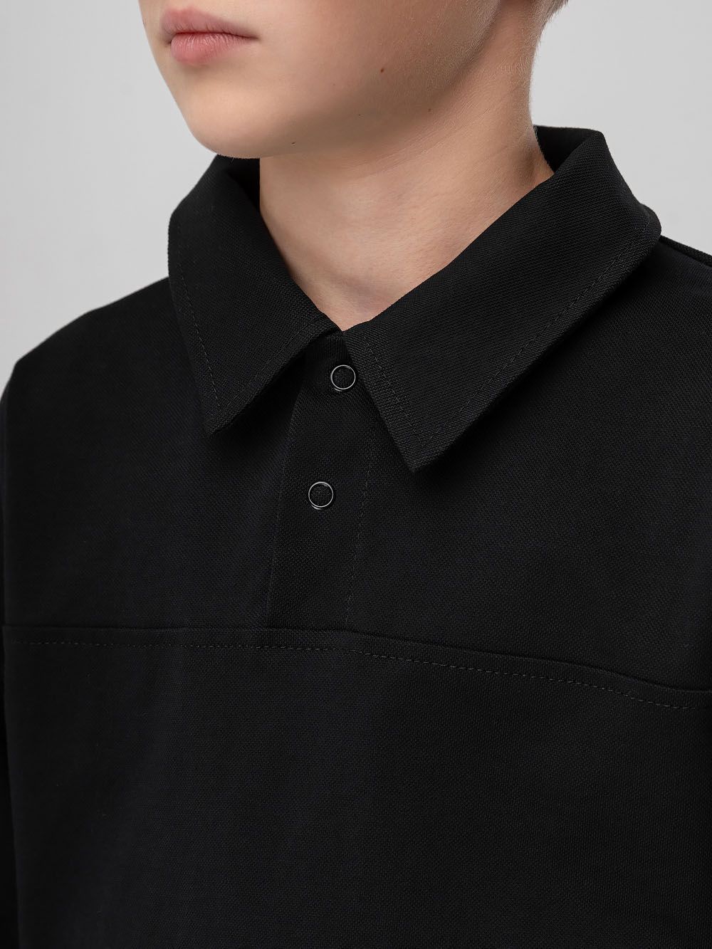 Лонгслив - поло ПИКЕ - фото 6