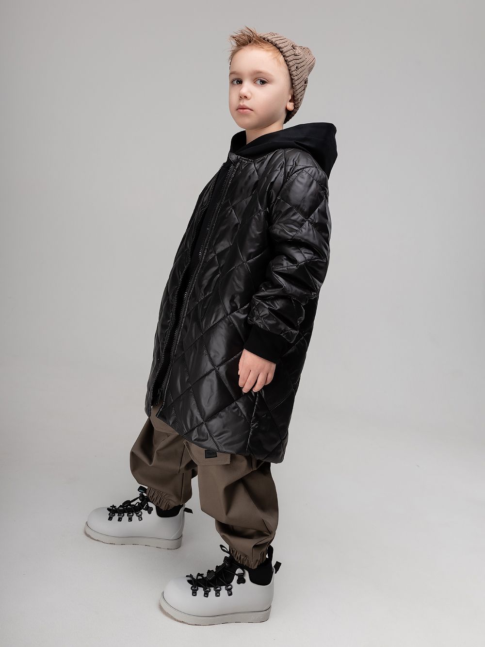 Стеганный бомбер - фото 4