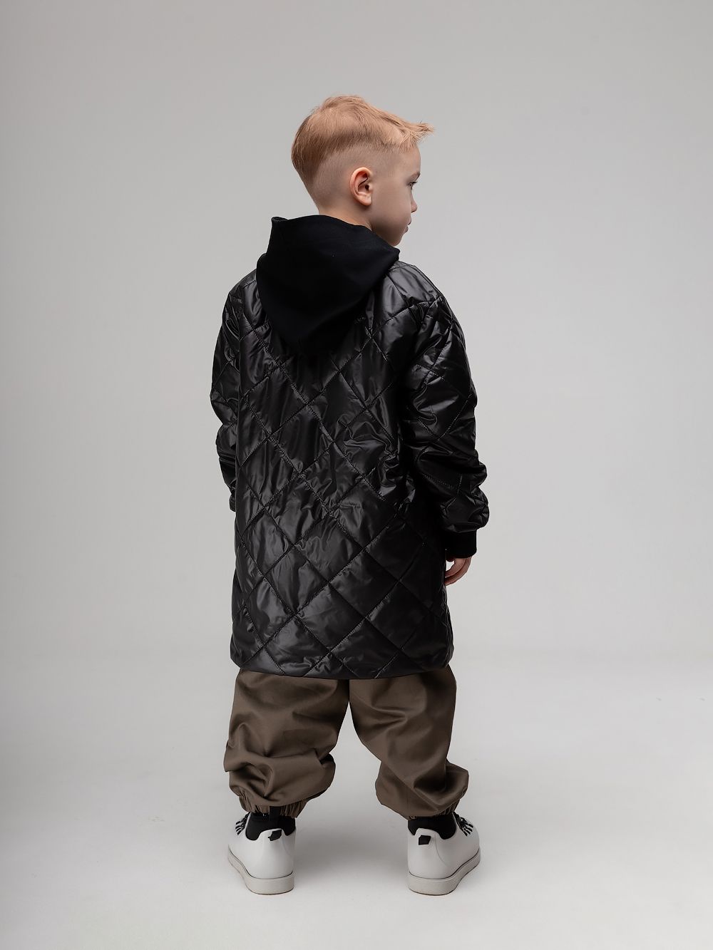 Стеганный бомбер - фото 9