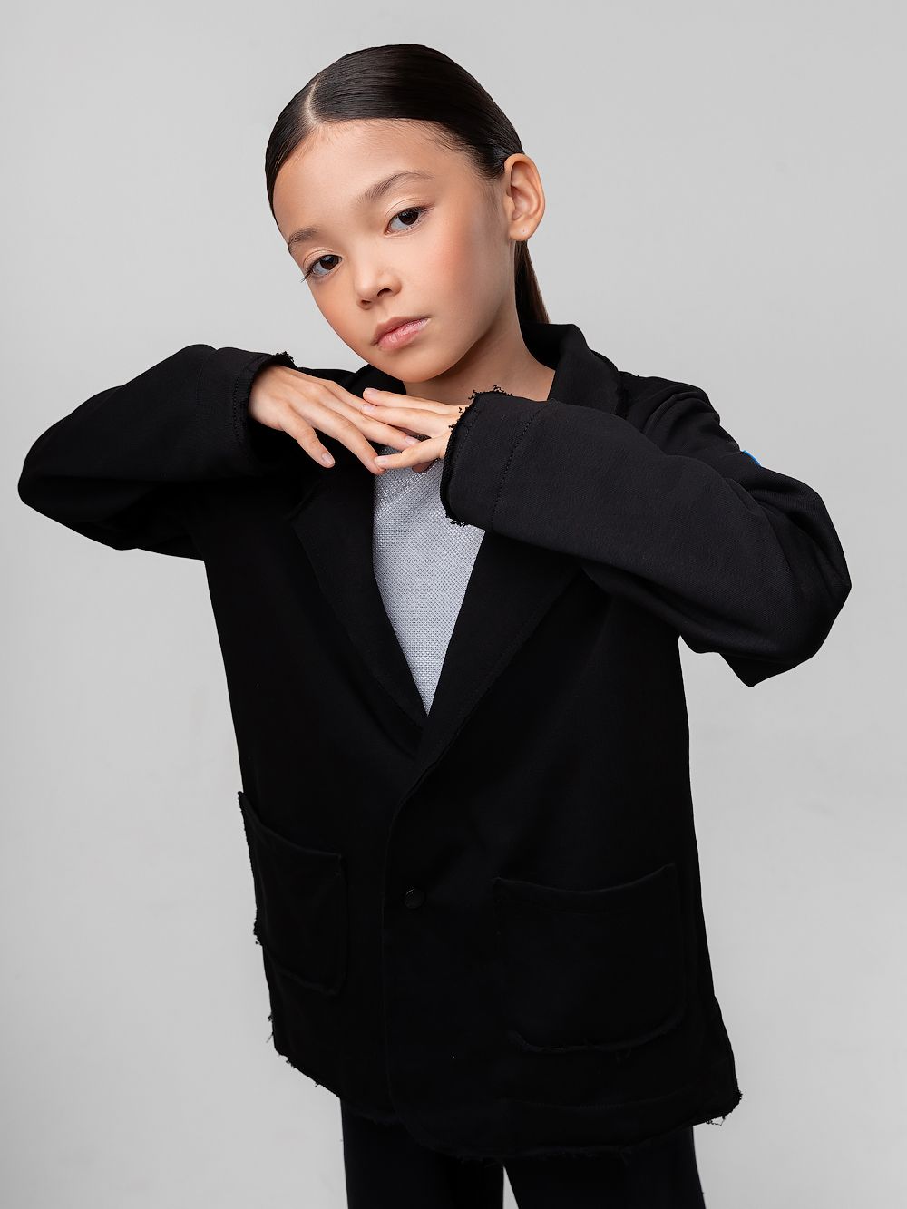 Пиджак с необработанными краями - фото 2