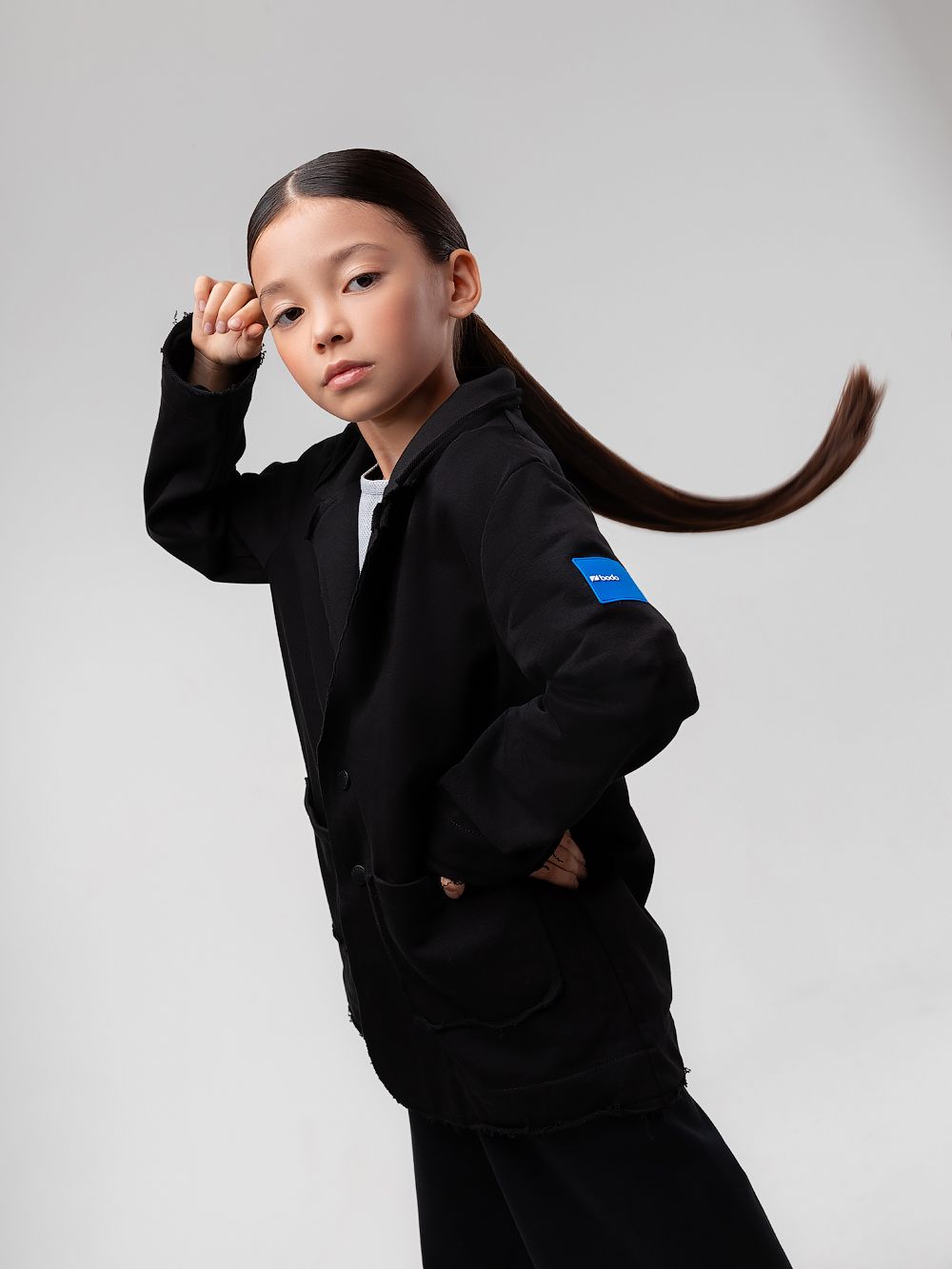 Пиджак с необработанными краями - фото 3