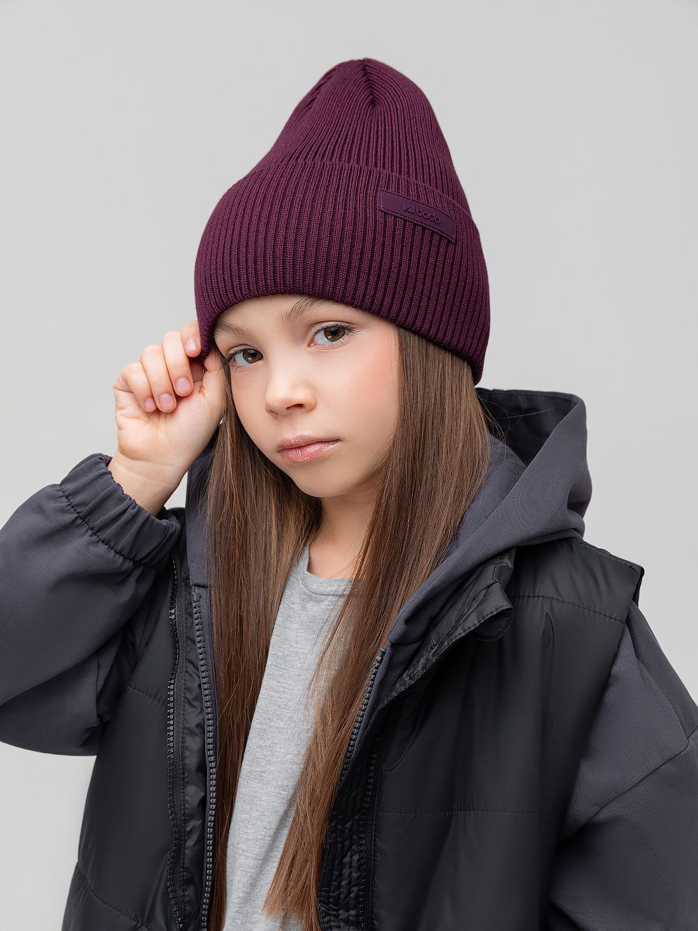 Шапка вязаная - фото 1