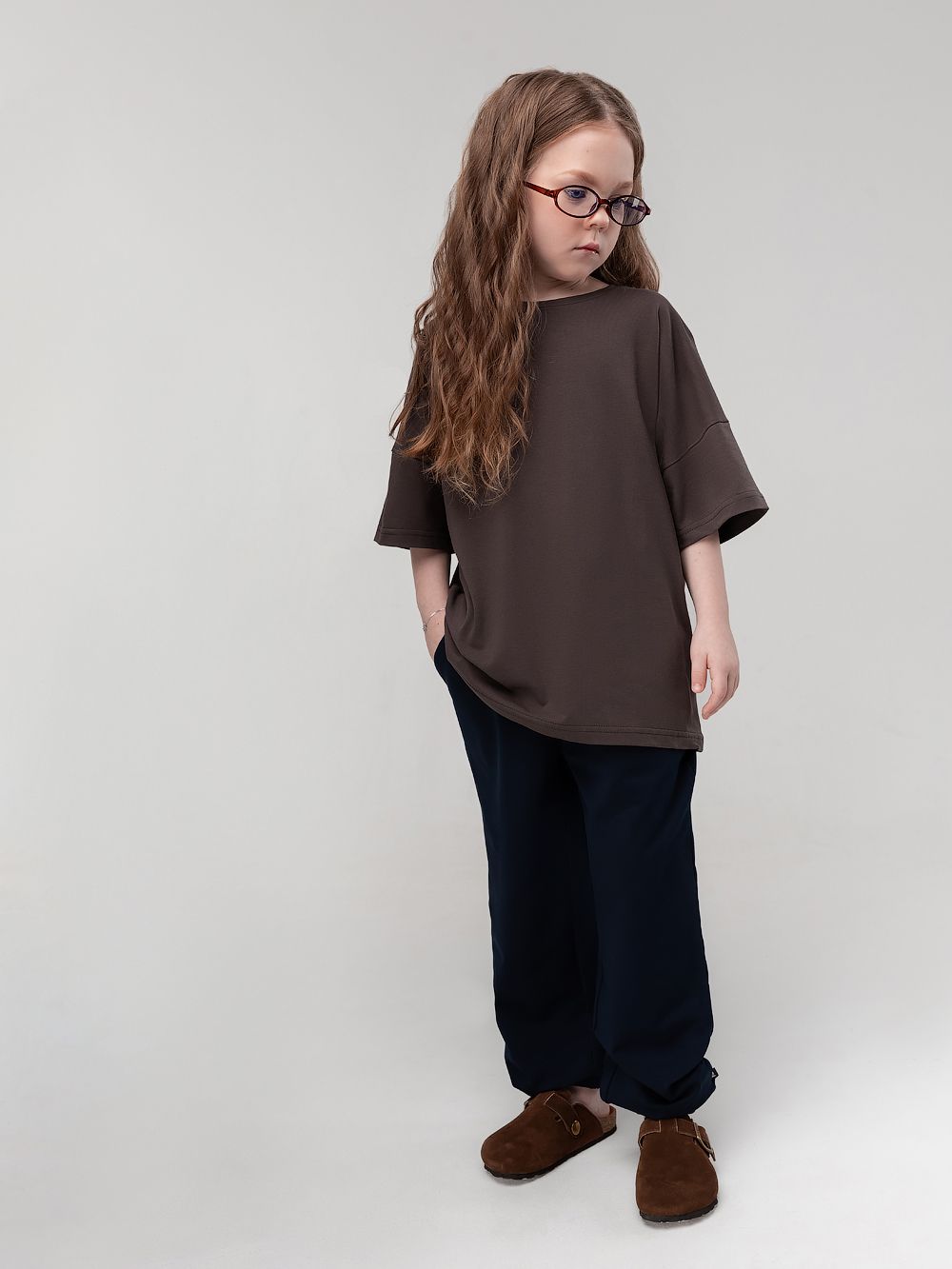 Брюки свободные на резинке - фото 2