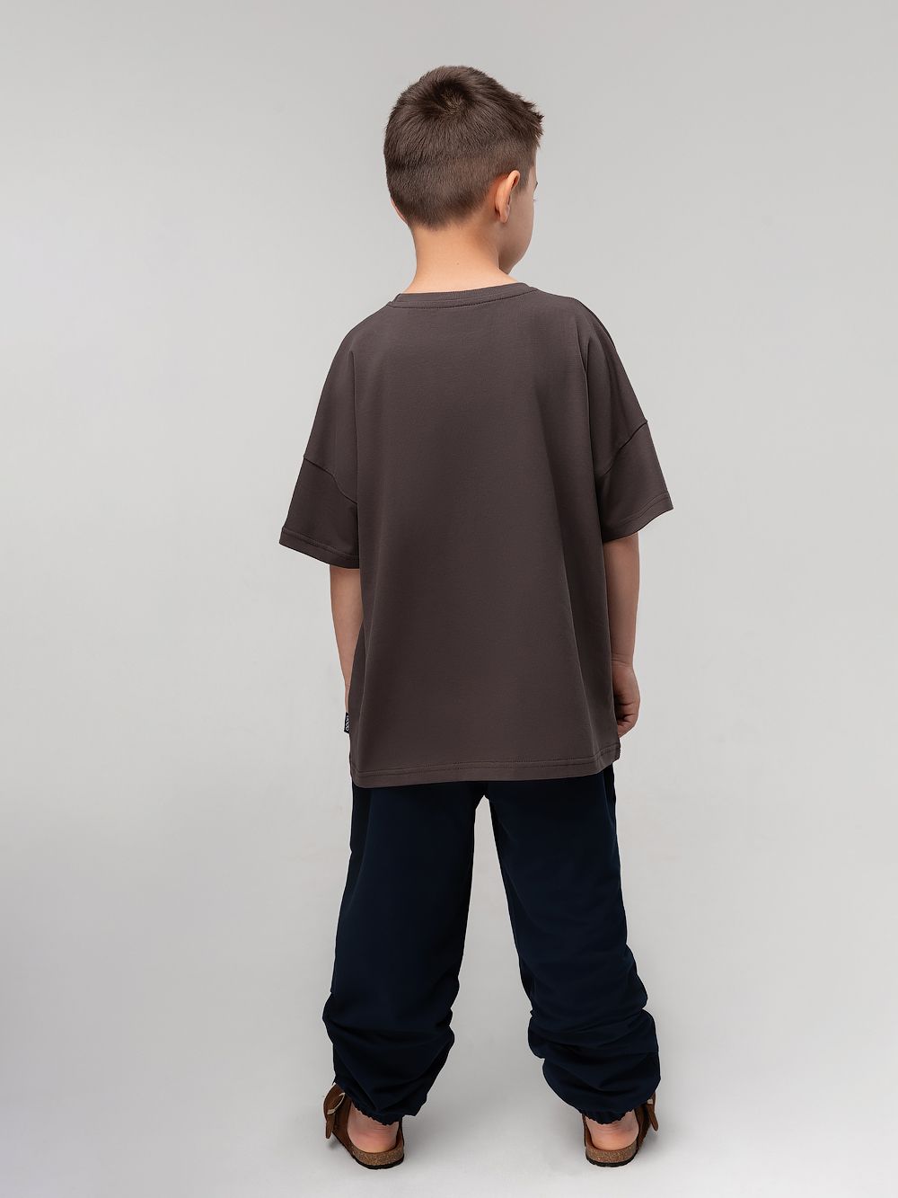 Брюки свободные на резинке - фото 8