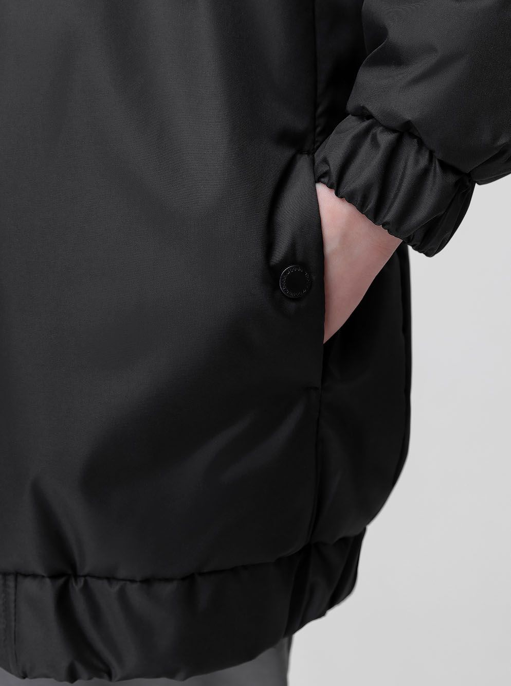 Бомбер с капюшоном - фото 5