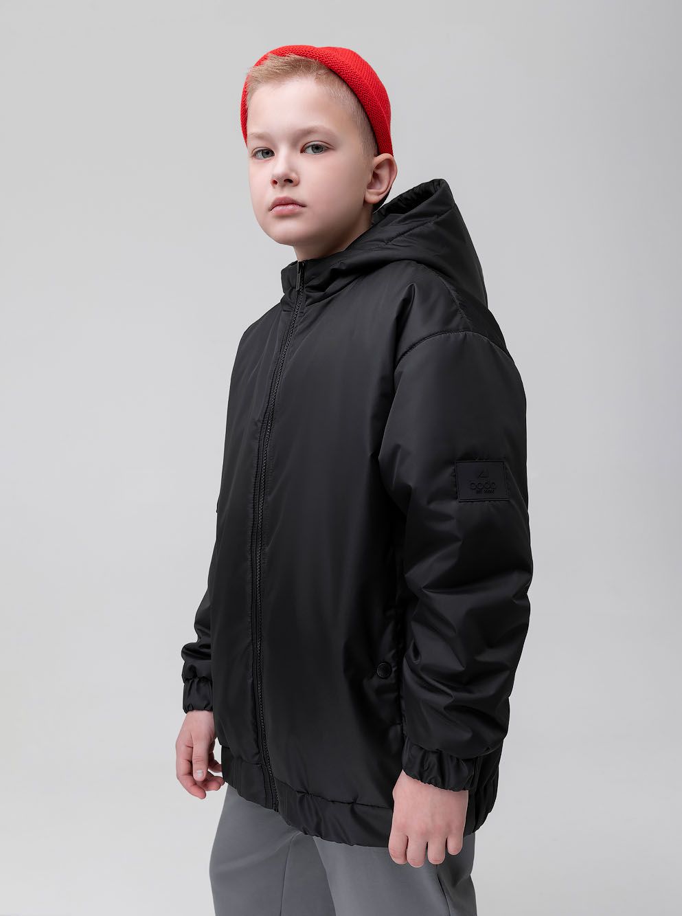 Бомбер с капюшоном - фото 6