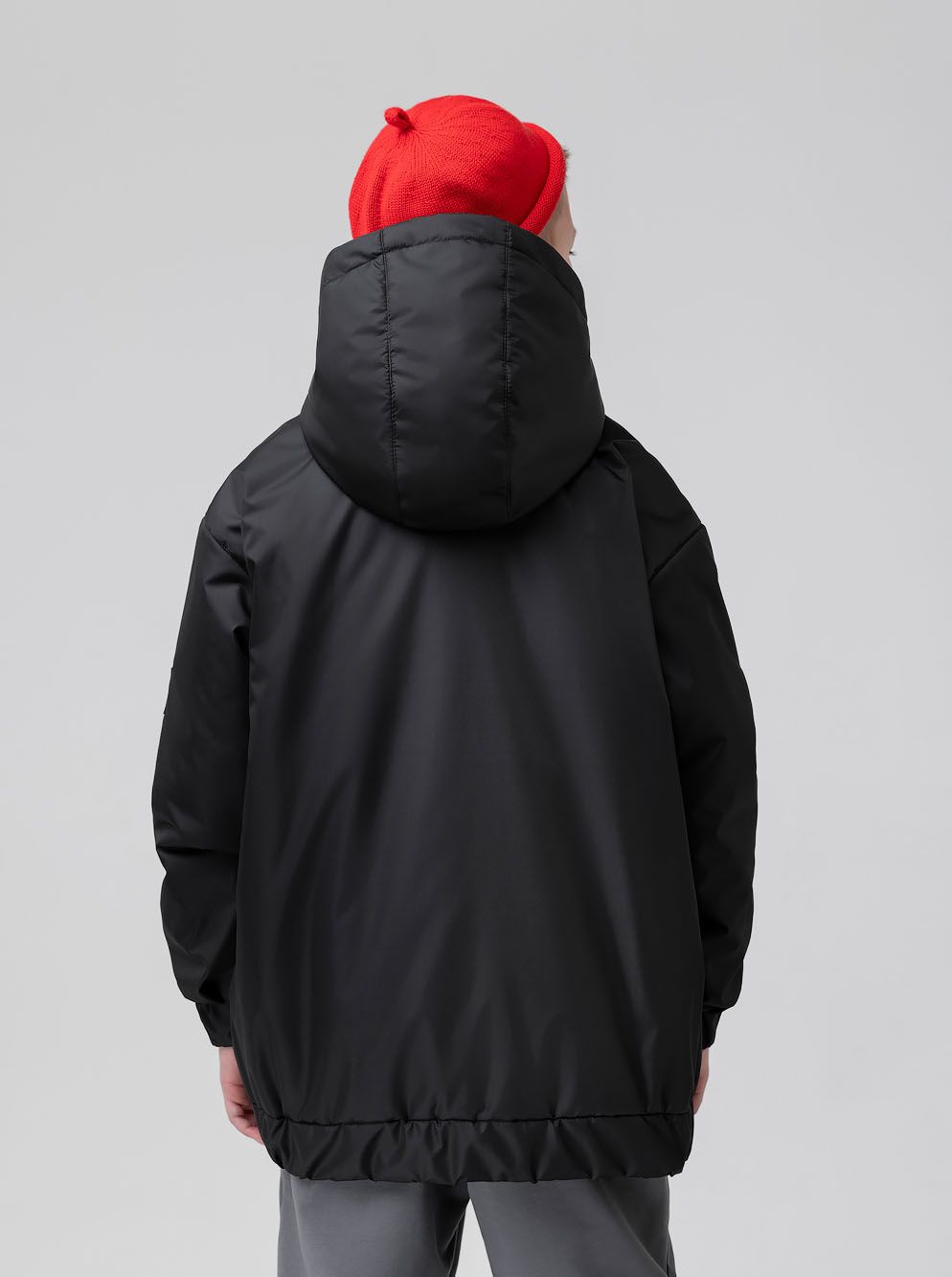 Бомбер с капюшоном - фото 8