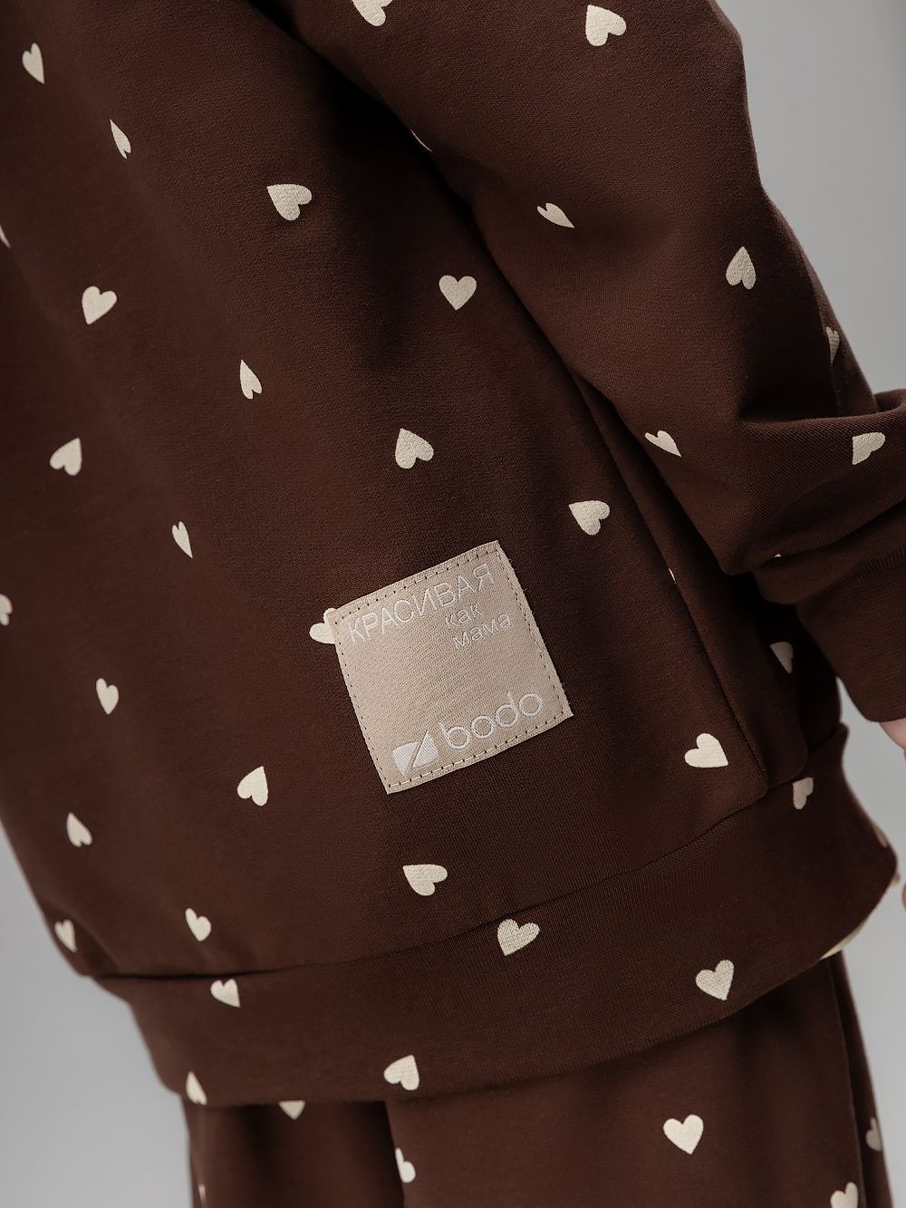 Костюм на молнии с сердечками - фото 12