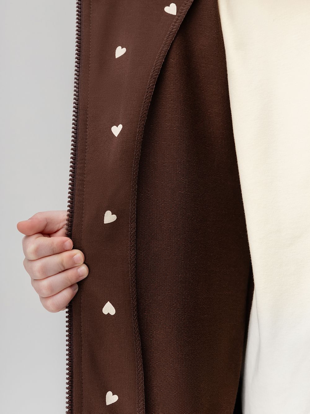 Костюм на молнии с сердечками - фото 13