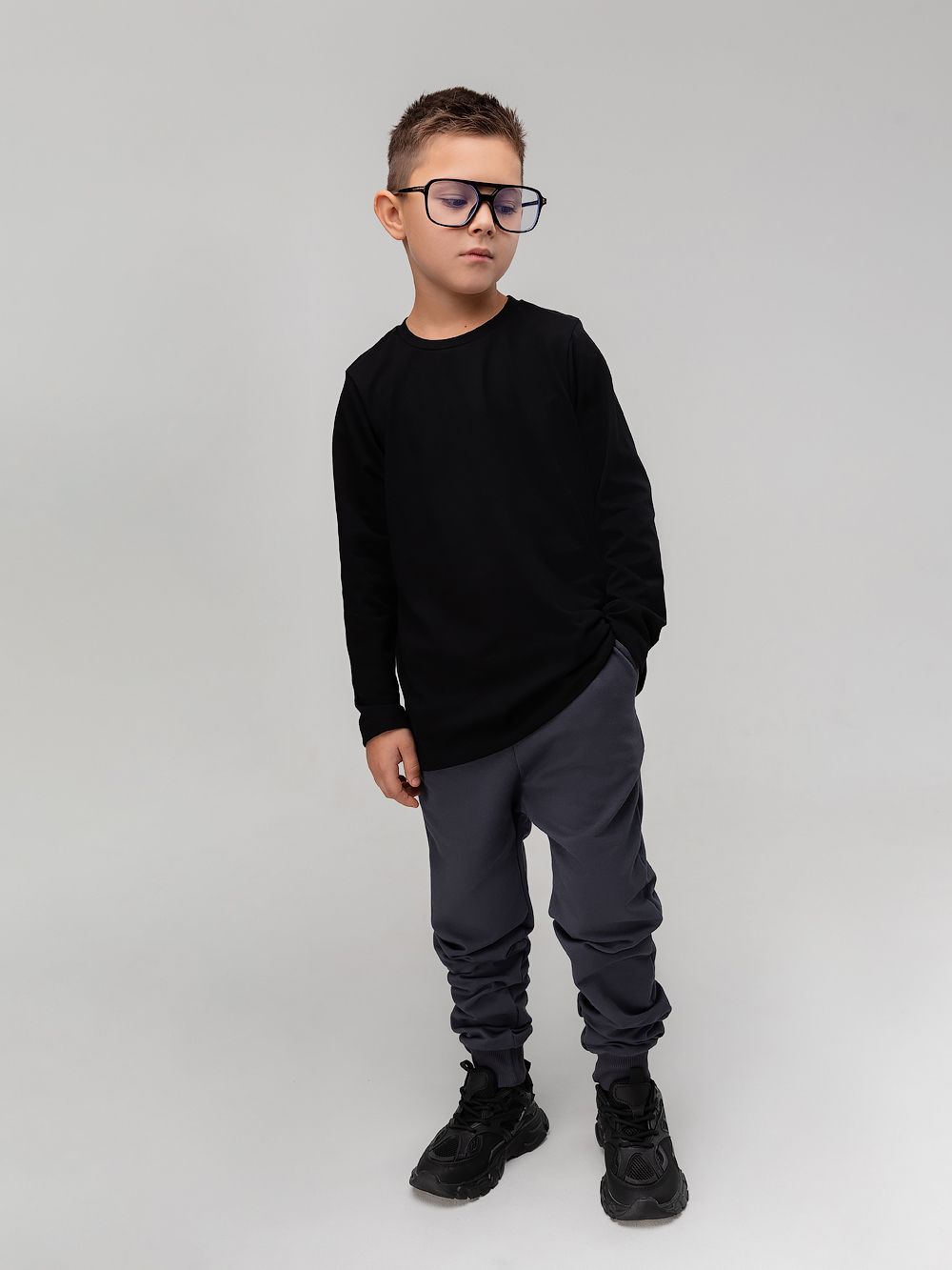 Брюки с манжетами внизу - фото 2