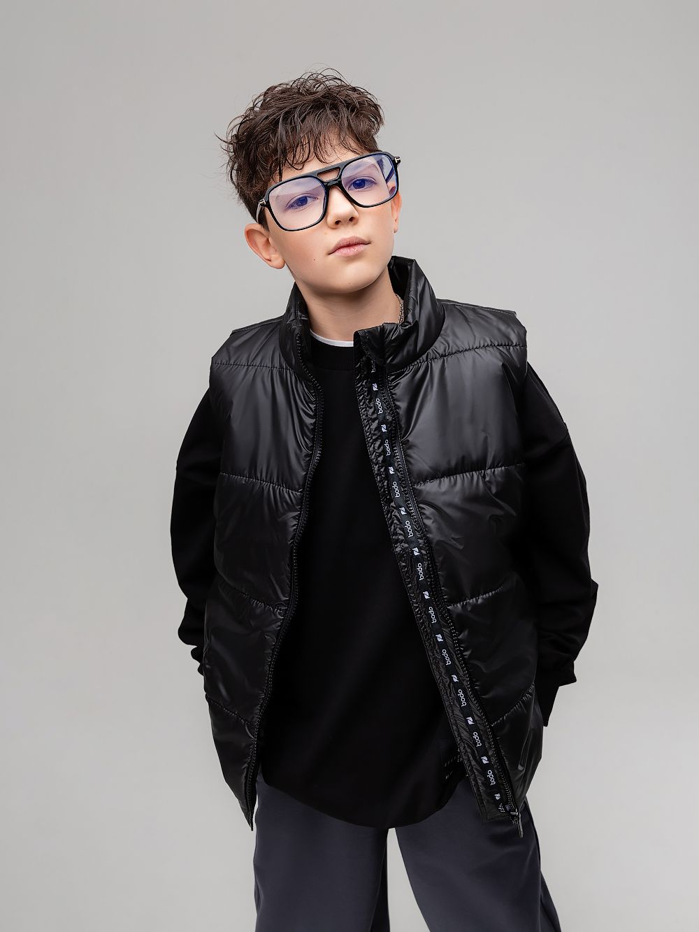 Жилет утепленный стеганый - фото 4