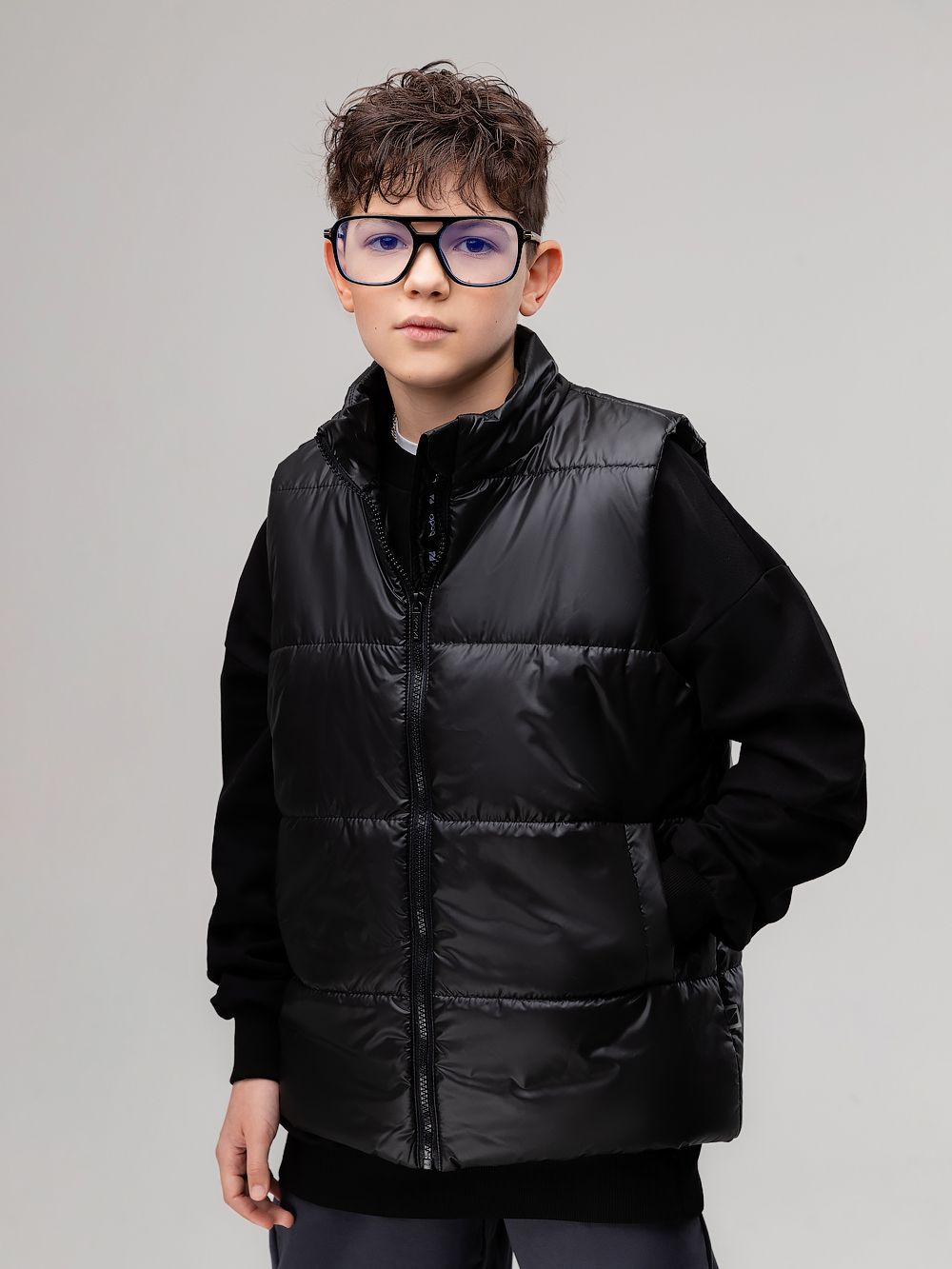 Жилет утепленный стеганый - фото 6