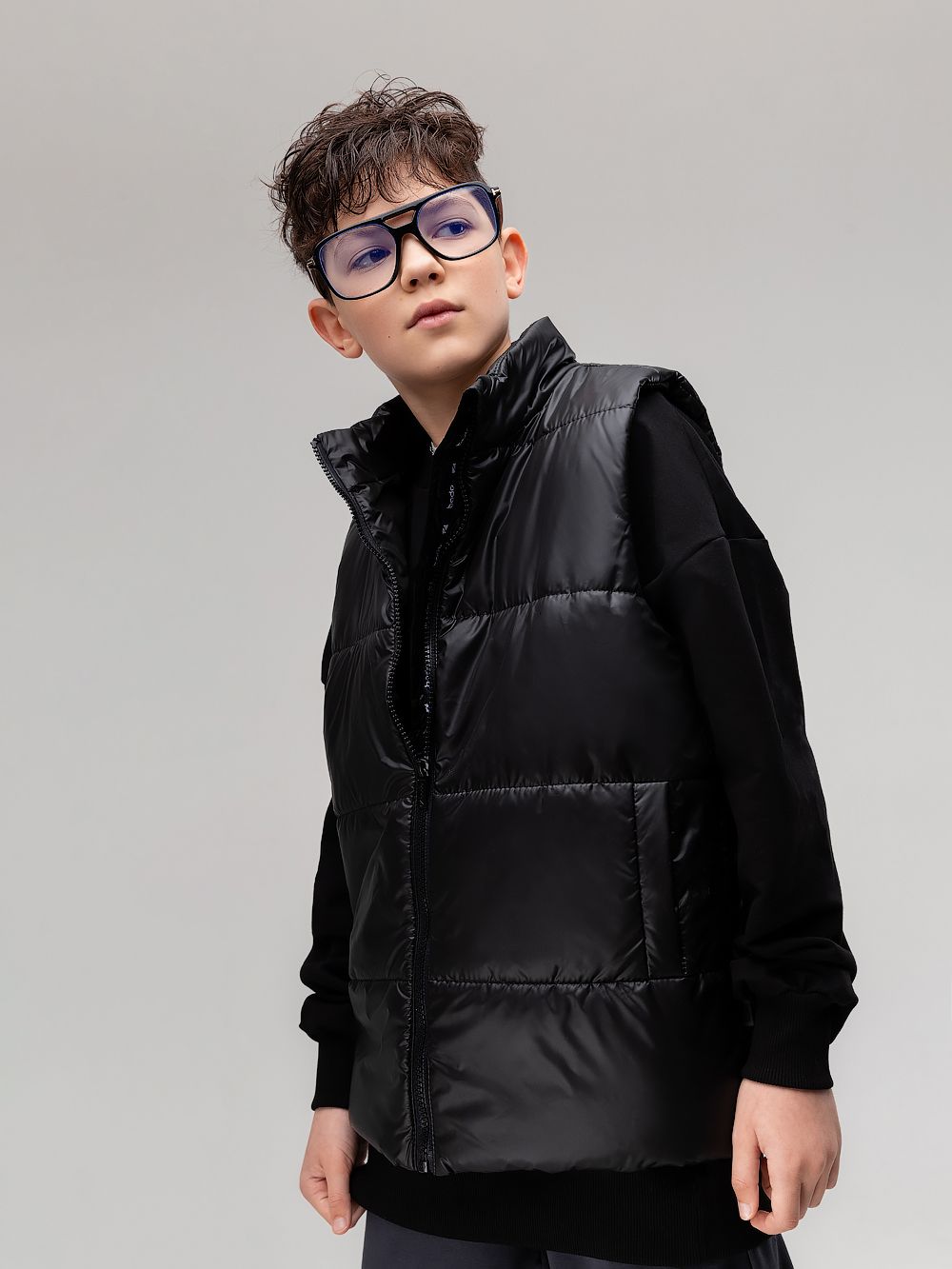 Жилет утепленный стеганый - фото 9