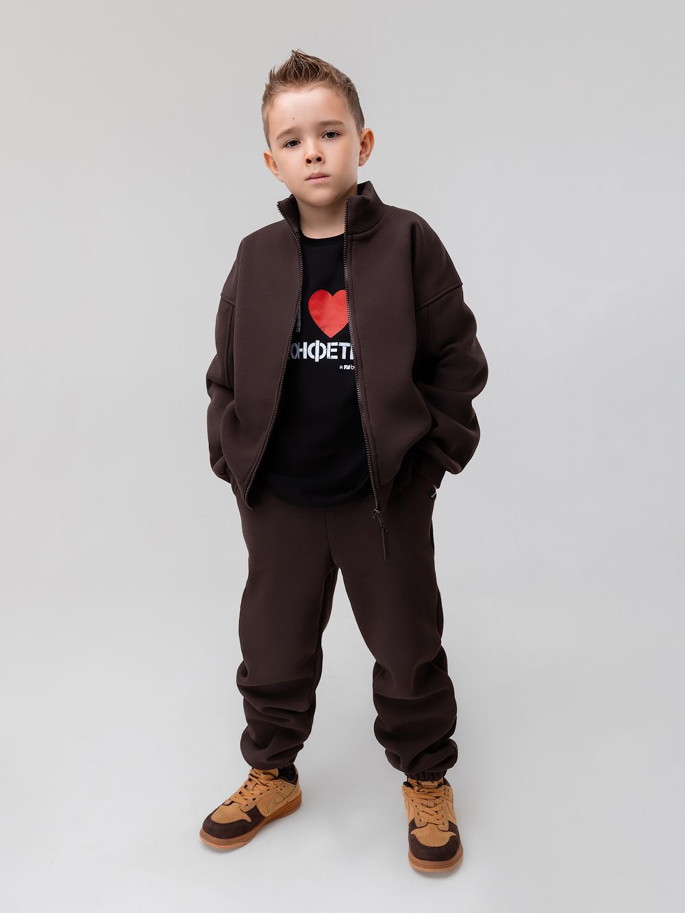 Костюм на молнии с начёсом - фото 2