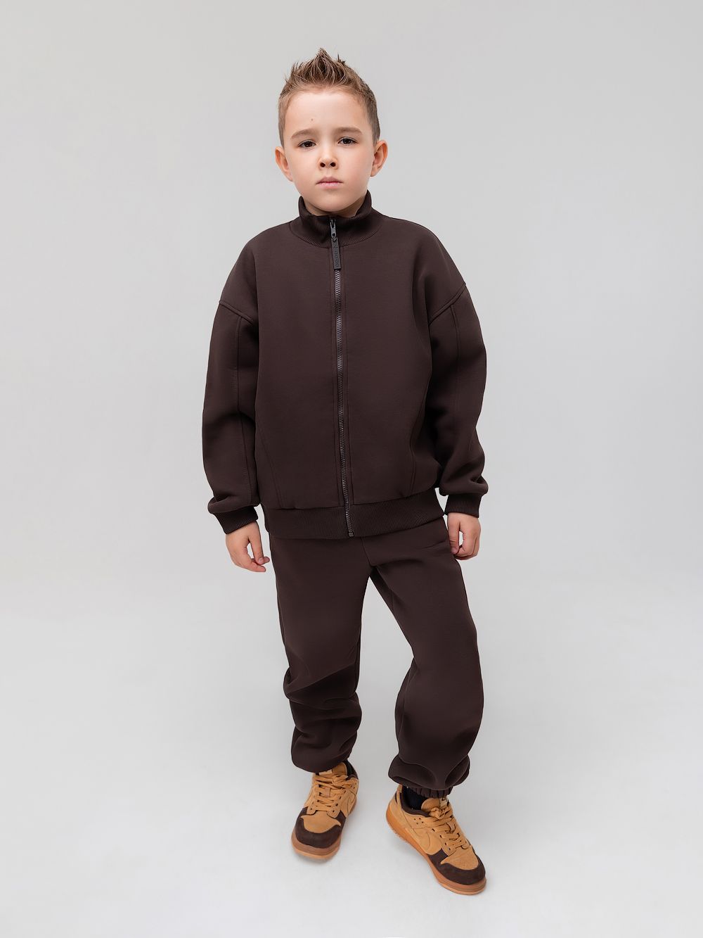 Костюм на молнии с начёсом - фото 4