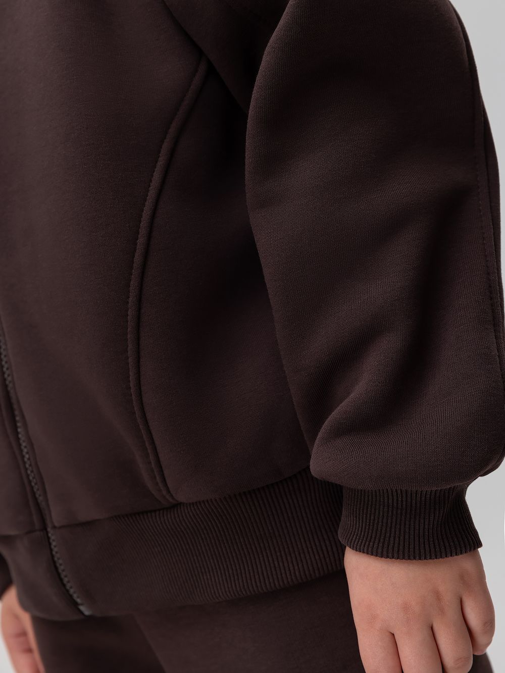 Костюм на молнии с начёсом - фото 6