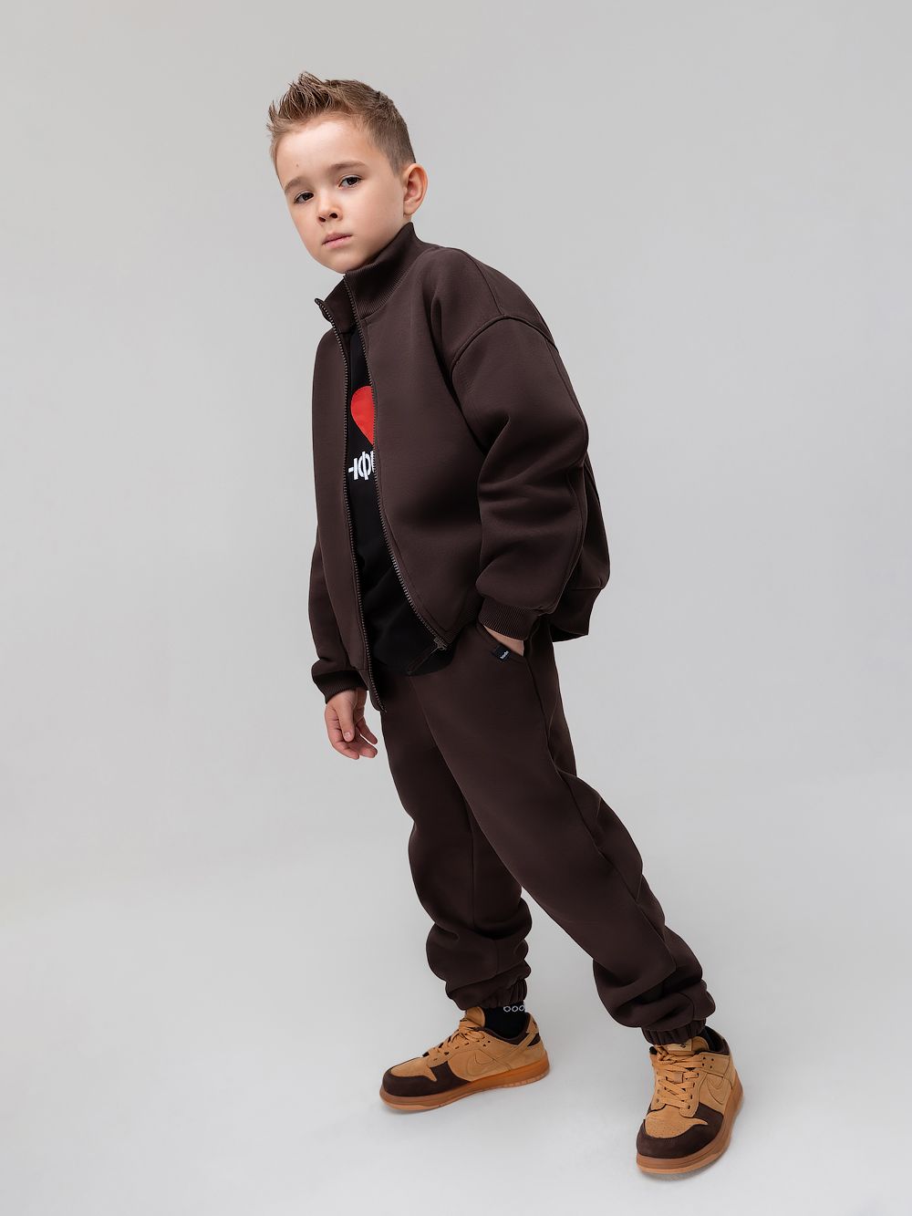 Костюм на молнии с начёсом - фото 7